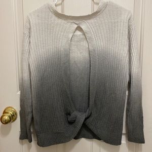 Altar’d State ombré open back sweater